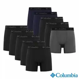 Costco Columbia Men's Performance Stretch Boxer Briefs, 5 Pack offer