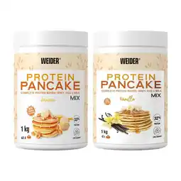 Costco Weider Protein Pancake Mix in 2 Flavours, 1kg offer