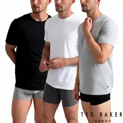 Costco Ted Baker Men's T-Shirt, 3 Pack offer