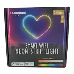 Costco Luminus Smart Wi-Fi Neon Strip Light 5m offer