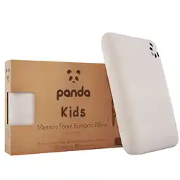 Costco Panda Children's Memory Foam Bamboo Pillow, 4+ Years offer