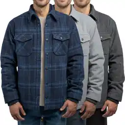 Costco Jachs Men's Wool Blend Shacket offer