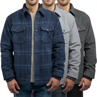 Costco Jachs Men's Wool Blend Shacket offer