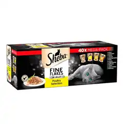 Costco Sheba Poultry Selection Cat Food, 40 x 85g offer