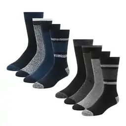Costco Weatherproof Mens Thermal Sock, 4 Pack offer