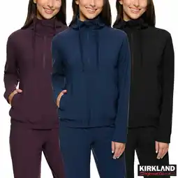 Costco Kirkland Signature Women's Full Zip Active Jacket offer
