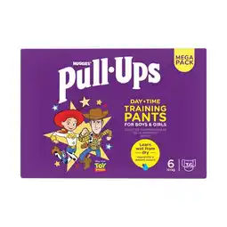 Costco Huggies Pull Ups Day Time Unisex, Size 6, 36 Pack offer