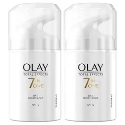 Costco Olay Total Effects Age Moisturiser, 2 x 50ml offer