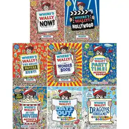 Costco Where's Wally 8 Books Collection (5+ Years) offer