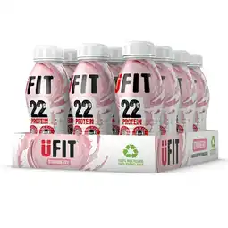 Costco UFIT Strawberry Protein Shake, 12 x 310ml offer