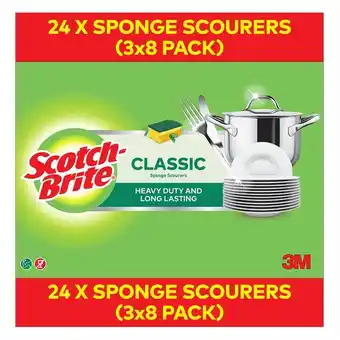 Costco Scotch-Brite Scourer, 24 Pack offer