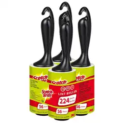 Costco Scotch-Brite Lint Roller, 4 Pack offer