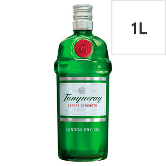 Tesco Tanqueray London Dry Gin 1L offer