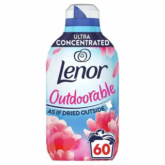 Tesco Lenor Outdoorable Pink Blossom Fabric Conditioner 60W 840Ml offer
