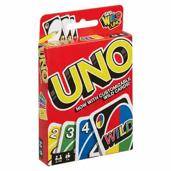 Tesco Uno Cards Game offer