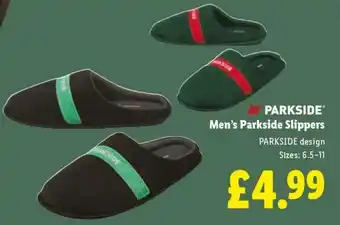 Men’s Parkside Slippers
