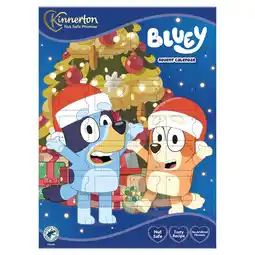 Iceland Kinnerton Bluey Advent Calendar 40g offer