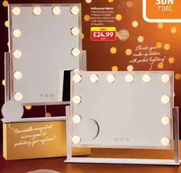 Aldi Hollywood Mirror offer