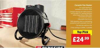 Ceramic Fan Heater