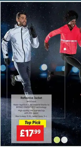Lidl Reflective Jacket offer