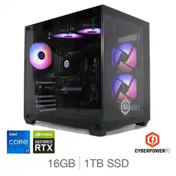 Costco CyberPower, Intel Core i7, 16GB RAM, 1TB SSD, NVIDIA GeForce RTX 5070, Gaming Desktop PC offer