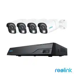 Costco Reolink 12MP (4K+) UHD NVR PoE AI 8 x channel / 4 x Bullet Camera Kit with 2TB HDD - No Monthly Fees offer