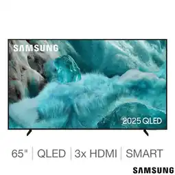 Costco Samsung QE65Q7FAAUXXU 65 Inch QLED 4K Ultra HD Smart TV offer