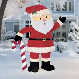 Costco 9ft Pop Up Santa With LED Lights offer