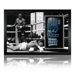 Costco Daniel Dubois Signed Framed Black Boxing Glove offer