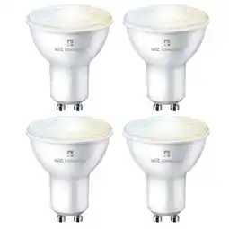 Costco 4lite WiZ Connected GU10 White Smart Bulbs 4 Pack offer