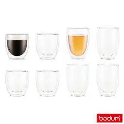 Costco Bodum Pavina Double Walled Glasses, 8 Pack offer