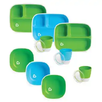 Costco Munchkin Kids Dinnerware Set, 9 Piece offer