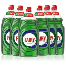 Costco Fairy Original Washing Up Liquid, 6 x 900ml offer