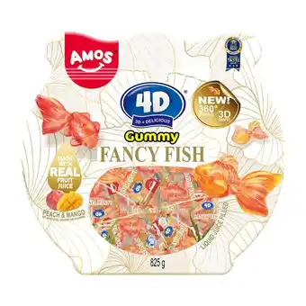 Costco Amos 4D Fancy Fish, 825g offer