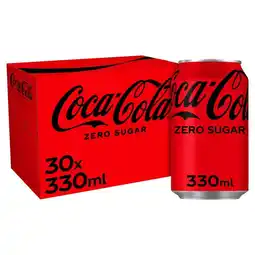Costco Coca Cola Zero Sugar, 30 x 330ml offer