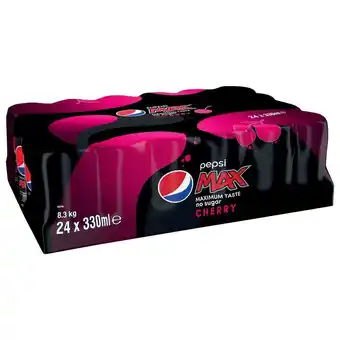 Costco Pepsi Max Cherry Cans, 24 x 330ml offer