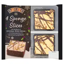 Iceland Baileys 4 Sponge Slices offer