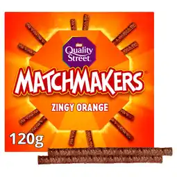 Iceland Quality Street Matchmakers Orange Chocolate Box 120g offer
