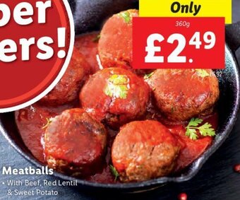 Lidl Meatballs offer