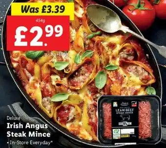 Lidl British Angus Steak mince offer