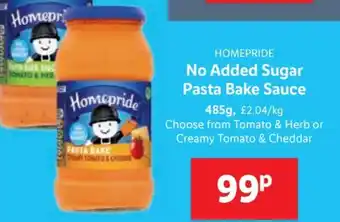Lidl No Added Sugar Pasta Bake Sauce 485g offer