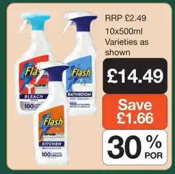 Makro Flash Cleaning Sprays offer