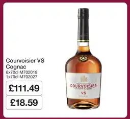 Makro Courvoisier VS Cognac offer