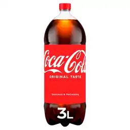 Iceland Coca-Cola Original Taste 3L Bottle offer