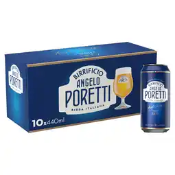 Iceland Birrificio Angelo Poretti Premium Lager Beer 10 x 440ml Cans offer