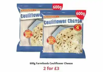 Farmfoods Farmfoods Cauliflower Cheese offer