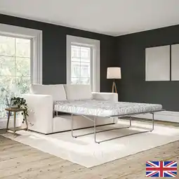 Costco Oxford Beige Fabric Sofa Bed offer