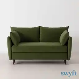 Costco Swyft Model 08 Green Velvet Double Sofa Bed offer