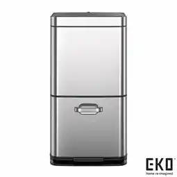 Costco EKO 54 Litre Stainless Steel Dual Compartment Recycling Motion Sensor Bin (35L +19L) offer
