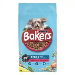 Costco Bakers Adult Dry Dog Food Beef and Vegetables, 14kg offer
